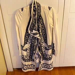 Johnny Was Biya Embroidered Sweater